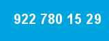 922 780 15 29